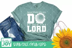 Christian Sports svg, Golf svg, Bible Verse svg Product Image 2