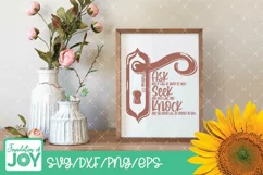 Ask, Seek, Knock svg, Bible verses svg, Christian, Door knob Product Image 2