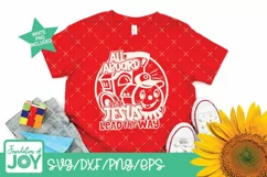 All Aboard svg, Christian Kids svg, Toddler svg Product Image 2