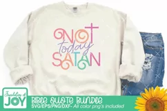 Bible quotes svg, Not today png, Make Heaven Crowded Product Image 2