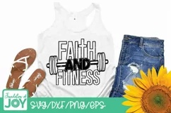 Christian Fitness svg, Religious Workout, Gymn svg Product Image 2