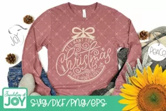All I want for Christmas, Faith Hope Love Joy svg Product Image 2
