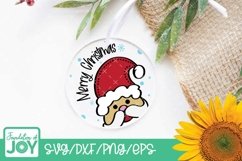 Merry Christmas Door sign, Santa svg, Santa Clause svg Product Image 3