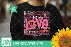 1 Corinthians 13 svg, Christian Valentines Day png Product Image 2
