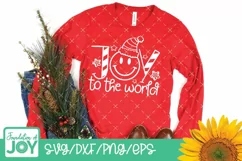 Joy to the World svg, Candy Cane svg, Christmas Svg Product Image 3