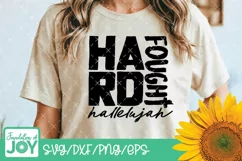 Hard fought hallelujah svg, Praise and worship music Product Image 2