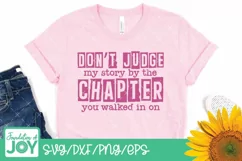 Christian quote svg, My story, Don't Judge Product Image 4