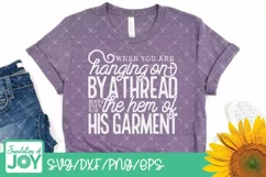 Christian saying svg, Bible quote svg, Faith designs Product Image 3