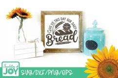Kitchen Bible Verses, Taste and see, Bread of life svg Product Image 3