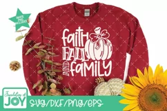 Faith Fall and Family svg, Christian Fall png Product Image 4