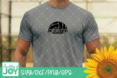 Christian Sports svg, Volleyball svg, Bible Verse svg Product Image 3