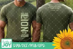 Lion of Judah, Christian Men svg, Christian Apparel Product Image 3
