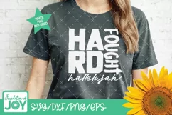 Hard fought hallelujah svg, Praise and worship music Product Image 3