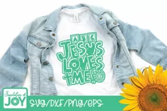 ABC Jesus Loves Me! svg, Christian Kids svg, Toddler svg Product Image 5