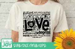 1 Corinthians 13 svg, Christian Valentines Day png Product Image 4
