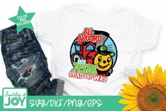 All Aboard svg, Christian Kids svg, Toddler svg Product Image 3