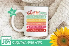 Today I choose svg, Faith over fear, Grace over Grit Product Image 5