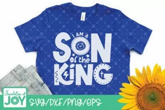 Daughter of the King svg, Son of the King svg, Chrisitan Kid Product Image 5