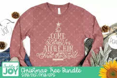 Christmas trees svg, Christmas Bible Verses svg Product Image 5