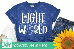 I am the light of the world svg, VBS svg, Space svg Product Image 3