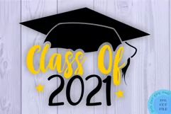 Graduation SVG Class Of 2021 Svg Senior 2021 Svg High School Product Image 2