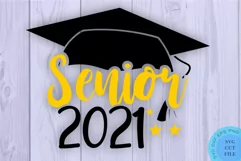 Graduation SVG Senior 2021 SVG Class Of 2021 Svg High School Product Image 2