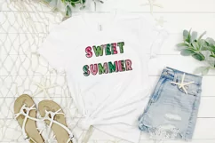 Sweet Summer Watermelon PNG | Summer Sublimation Design Product Image 3