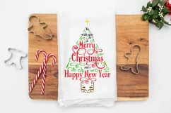 Merry Christmas and a Happy New Year SVG | Christmas SVG Product Image 4