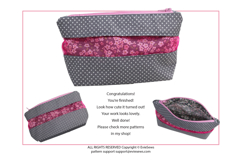 Unique Lace Zipper Sewing Pattern Easy Beginner PDF &amp; Video Product Image 7