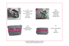 Unique Lace Zipper Sewing Pattern Easy Beginner PDF &amp; Video Product Image 8