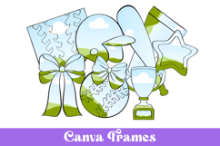 Baseball Canva Frame Bundle Product Image 1