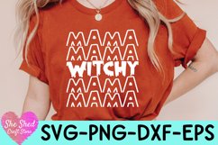 Witchy Mama SVG | Halloween Shirt Design | Witch Svg Product Image 3