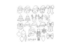 Christmas Procreate Stamps Product Image 2