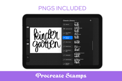 School Procreate Stamps Product Image 1