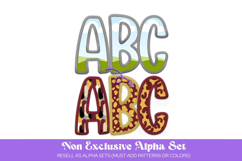 Faux Embroidery Alpha Set Product Image 3