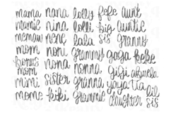 Nickname Procreate Stamps Product Image 2