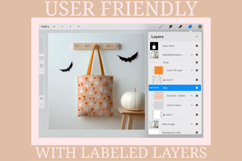 Minimalist Halloween Surface Pattern Mockup Bundle Product Image 2