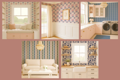 Wallpaper Surface Pattern Mockup Bundle Product Image 4