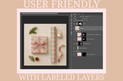 Christmas Wrapping Paper Mockup | Surface Pattern Mockup Product Image 3