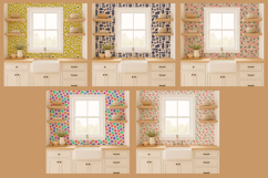 Kitchen Wallpaper Mockup | Surface Pattern Mockup Product Image 4