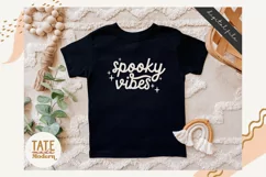 Spooky Vibes SVG cut file - Retro halloween mama shirt svg Product Image 4