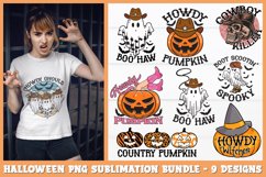 Western Halloween Sublimation Bundle | Halloween PNG Product Image 1