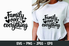 Family SVG t-shirt design | motivational quote svg Product Image 1