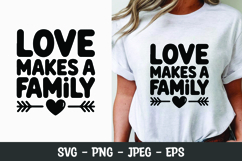 Family quote SVG t-shirt design | motivational quote svg Product Image 1