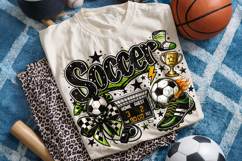 Soccer PNG Sublimation, Soccer Mom PNG, Soccer Mama PNG Product Image 1