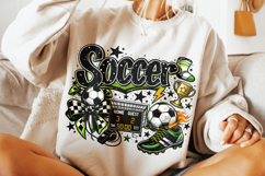 Soccer PNG Sublimation, Soccer Mom PNG, Soccer Mama PNG Product Image 4