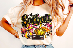 Softball Game Day PNG Sublimation, Softball Mama PNG, Sports Product Image 3