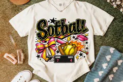 Softball Game Day PNG Sublimation, Softball Mama PNG, Sports Product Image 5