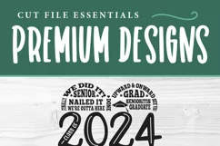 Unleash your creativity with this 2024 graduating senior SVG. Create personalized shirts and tote bags that reflect your unique style.