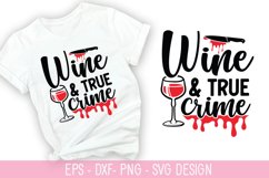 True Crime SVG Bundle - True Crime T- Shirt Design Product Image 3